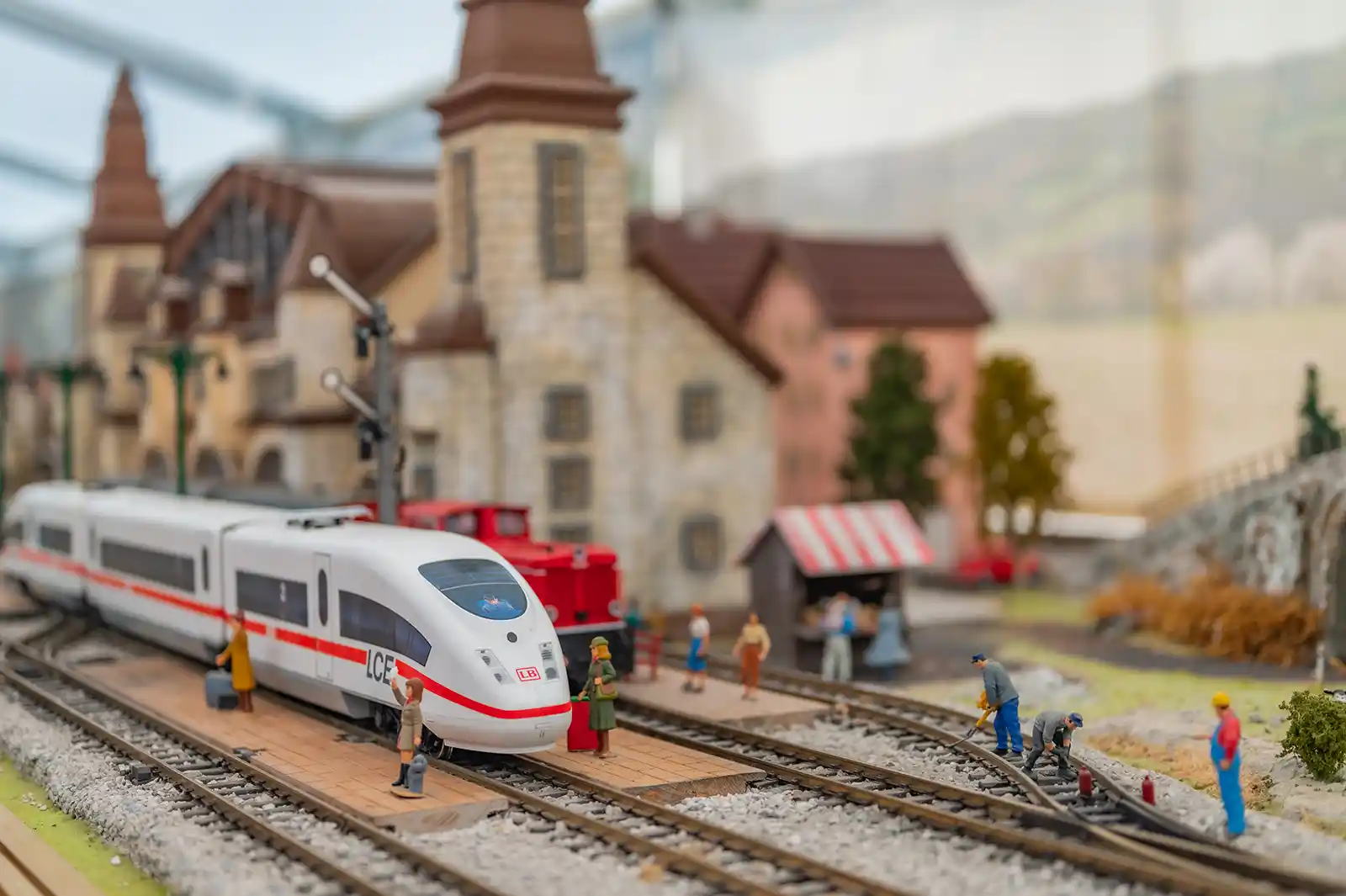 Modellbahn-Anlage der Usedomer Dampfbahn in Loddin, Foto 8
