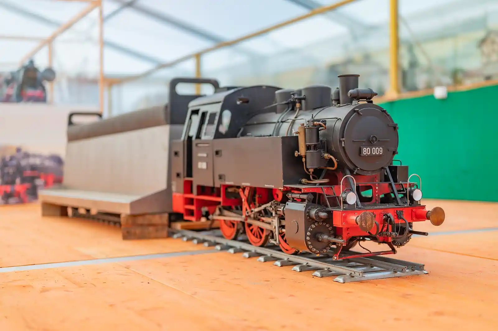 Modellbahn-Anlage der Usedomer Dampfbahn in Loddin, Foto 10